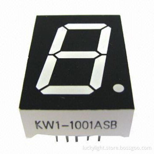 0.36-inch Seven-segment Blue LED Display, Available in Different Characteristics